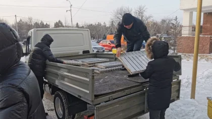 Аманатовцы продолжают отправлять гуманитарную помощь жителям Экибастуза