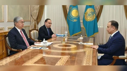Президент принял нового посла Казахстана в Грузии