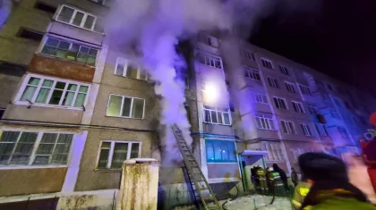 ЧП в Карагандинской области: 6 человек, в том числе 2 детей, погибли при пожаре