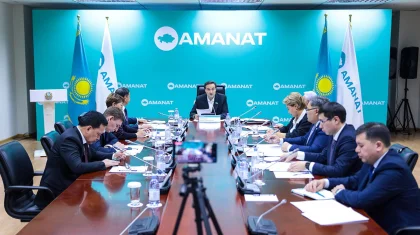В Комитете партконтроля «AMANAT» подвели итоги работы за год