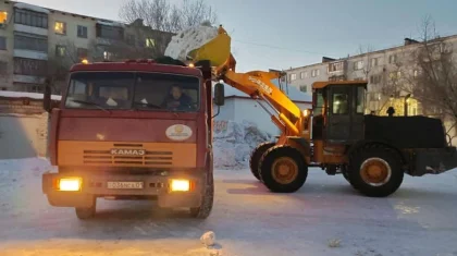 Почти 1,8 млн кубометров снега вывезли из Астаны с начала зимы