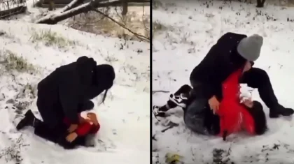 Драка студенток попала на видео в Алматинской области