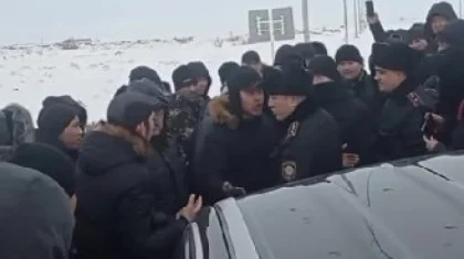 Арестовали водителя, оказавшего неповиновение полицейским на закрытой трассе близ Балхаша