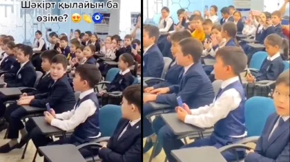 Миллионы просмотров: алматинский школьник неожиданно запел и сразил Казнет