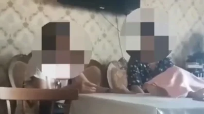 «Сотрудницу акимата» задержали в Жамбылской области: видео появилось в Сети