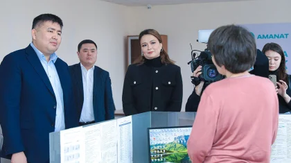 Партия «AMANAT» собирает наказы граждан по всей стране