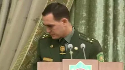 После увольнения министр нацбезопасности Туркменистана убежал из зала