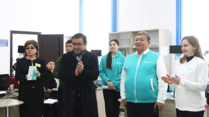 Кандидаты в депутаты встретились с работниками коммунального предприятия в Таразе