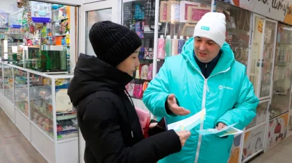 Активную агитационную кампанию проводят аманатовцы в Павлодарской области