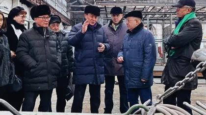Кандидаты в депутаты от партии «Ауыл» побеседовали с заводчанами в Астане