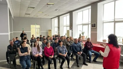 Кандидат в депутаты от НПК провела встречи в Актау
