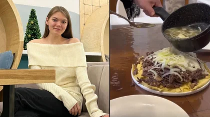 Переехавшая в Казахстан россиянка восхитила соцсети приготовлением бешбармака