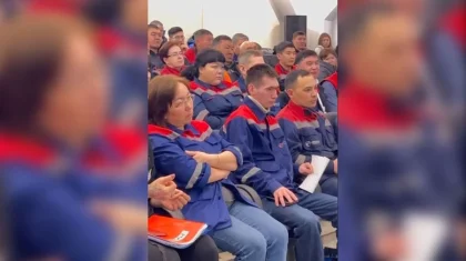 Кандидаты в депутаты от ОСДП провели встречу с работниками ГРЭС в Экибастузе