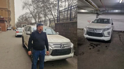 Оригинальный способ отъема авто придумал актюбинец