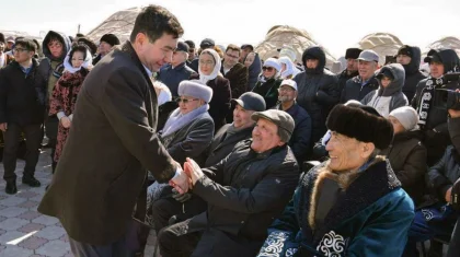 Ерлан Кошанов принял участие в праздновании «Амал мерекесі» в Мангистау