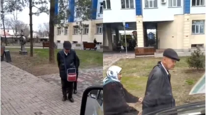 «Смотрю и плачу»: видео пожилых супругов из Талдыкоргана растрогало Казнет