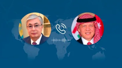 Токаев поговорил по телефону с королем Иордании