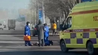Водитель экскаватора насмерть задавил пенсионерку в Караганде и скрылся