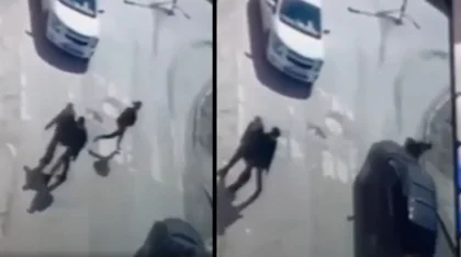 Автоледи сбила школьницу на «зебре» в Караганде: ДТП попало на видео