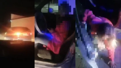 «Женщина упала»: пьяных подруг на Daewoo Matiz задержали полицейские Уральска