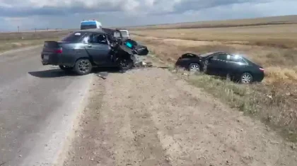 Три человека погибли в ДТП в Актюбинской области