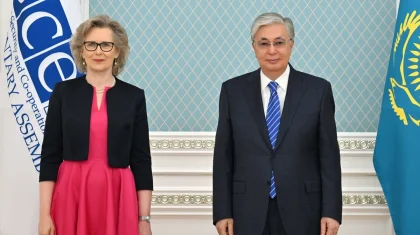 Токаев принял главу парламентской ассамблеи ОБСЕ