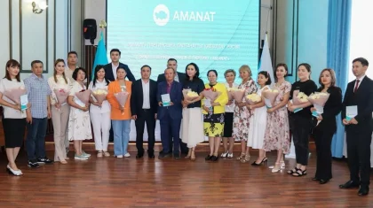 В партию «AMANAT» вступили жители Астаны