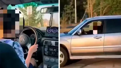 12-летний мальчик угнал авто отца в Таразе