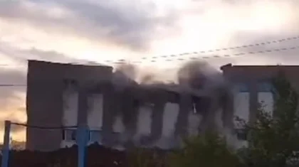 Спортзал обрушился в Карагандинской области