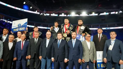 Галымжан Кырыкбай стал чемпионом «Қазақстан барысы – 2023»