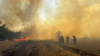 Пожары в ЗКО: ликвидированы загорания на 35 участках