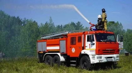 Из-за аномальной жары в Акмолинской области увеличилось количество лесных пожаров