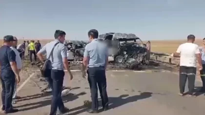 «Многие не смогли выбраться, они заживо сгорели»: пострадавшая - о ДТП в Туркестанской области