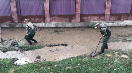 Сель сошел в Алматинской области: подтоплены 140 дворов, поврежден газопровод