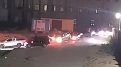 Выстрелы и крики: беспредельный кортеж попал на видео в Актау