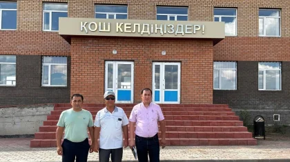Новую школу на 120 мест построили в поселке Акмолинской области