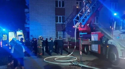 Мужчина и женщина погибли при пожаре в Уральске
