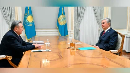 Касым-Жомарт Токаев и Елеусин Сагиндиков обменялись мнениями о развитии страны