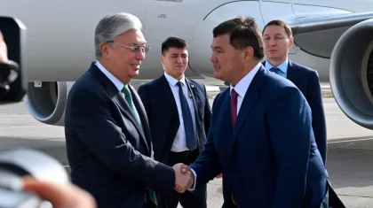Токаев прибыл в Кызылординскую область