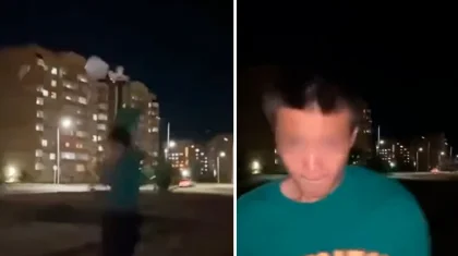 Уличные фонари разбили актюбинские школьники ради видео в TikTok