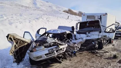 Три человека погибли в ДТП на трассе в ВКО