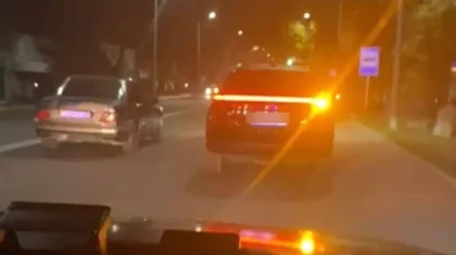 Полиция устроила погоню за пьяной автоледи