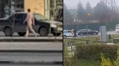 Голые мужчины бродили по улицам Астаны и Алматы
