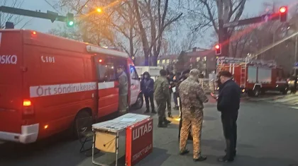 Трагедия в Алматы: 13 человек погибли при пожаре в хостеле