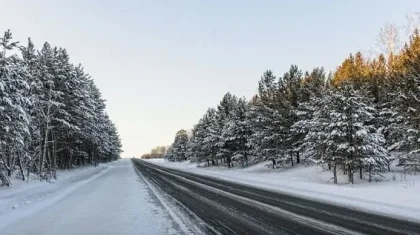 Ограничено автодвижение на участке дороги в Акмолинской области