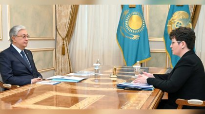 Глава государства принял председателя Высшей аудиторской палаты Наталью Годунову