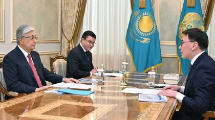 Токаев принял председателя Агентства по защите и развитию конкуренции