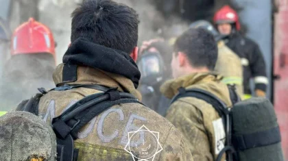 Девушку спасли от гибели в Астане