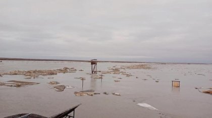 150 человек эвакуировали на вертолетах из затопленных костанайских сел. Видео