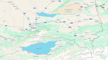Землетрясение магнитудой 4,4 произошло недалеко от Алматы